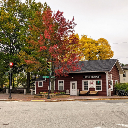 Newton Upper Falls Photo
