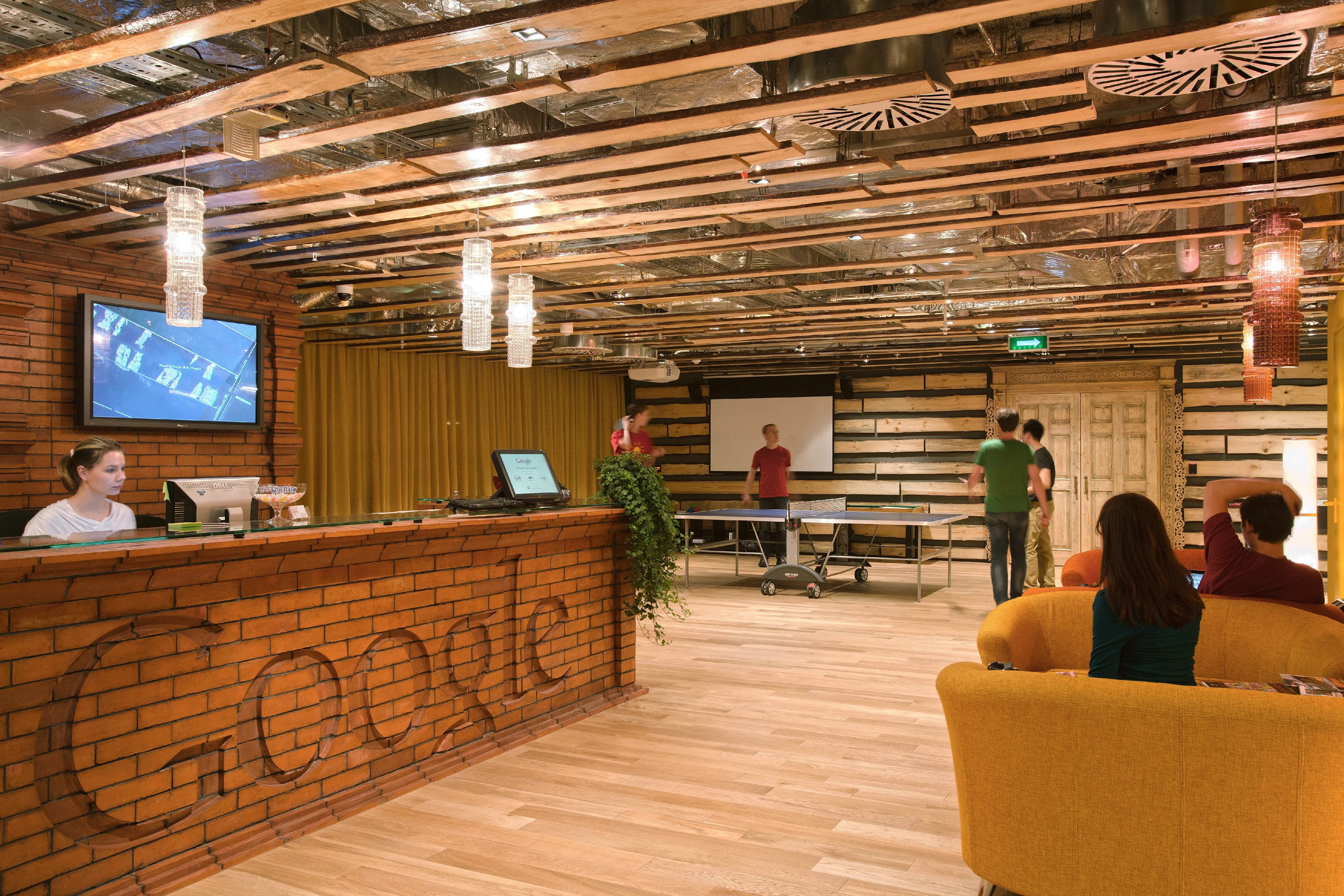 Google office in Moscow, Russia designed in 2012