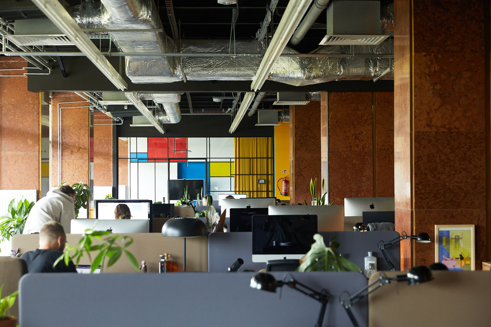 Adchitects office for TechBehemoths interview with Kuba Luty