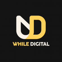 While Digital Logo