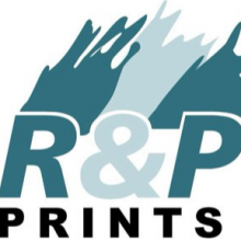 R&P Prints Screen Printing Services Logo