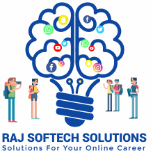 Raj Softech Solutions Logo