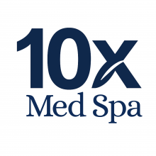 10X Med Spa Marketing Logo