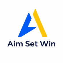 Aim Set Win Logo