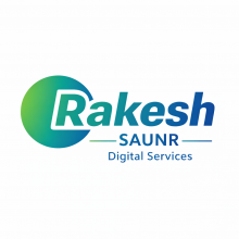 Rakesh Saunr Digital Services Logo