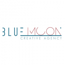 Bluemoon Digital Marketing Agency Logo