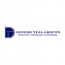 Dinesh Teja Groups Logo
