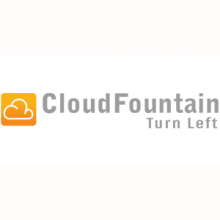 The CloudFountain Logo