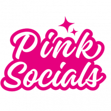 pink socials Logo