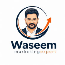 Waseem Digital Marketing Expert Logo