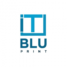 IT Blu Print Logo
