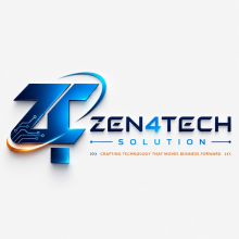 Zen4tech solution Logo