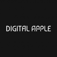 Digital Apple Logo