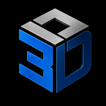 3D Modeling Service Logo