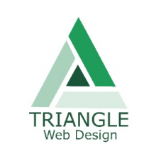 Triangle Web Design Logo