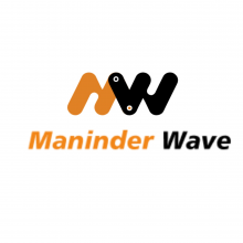 Maninder Wave Logo