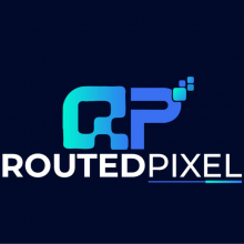 routed pixel Logo