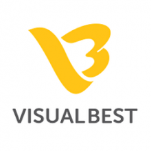 Visual Best Design Agency Logo
