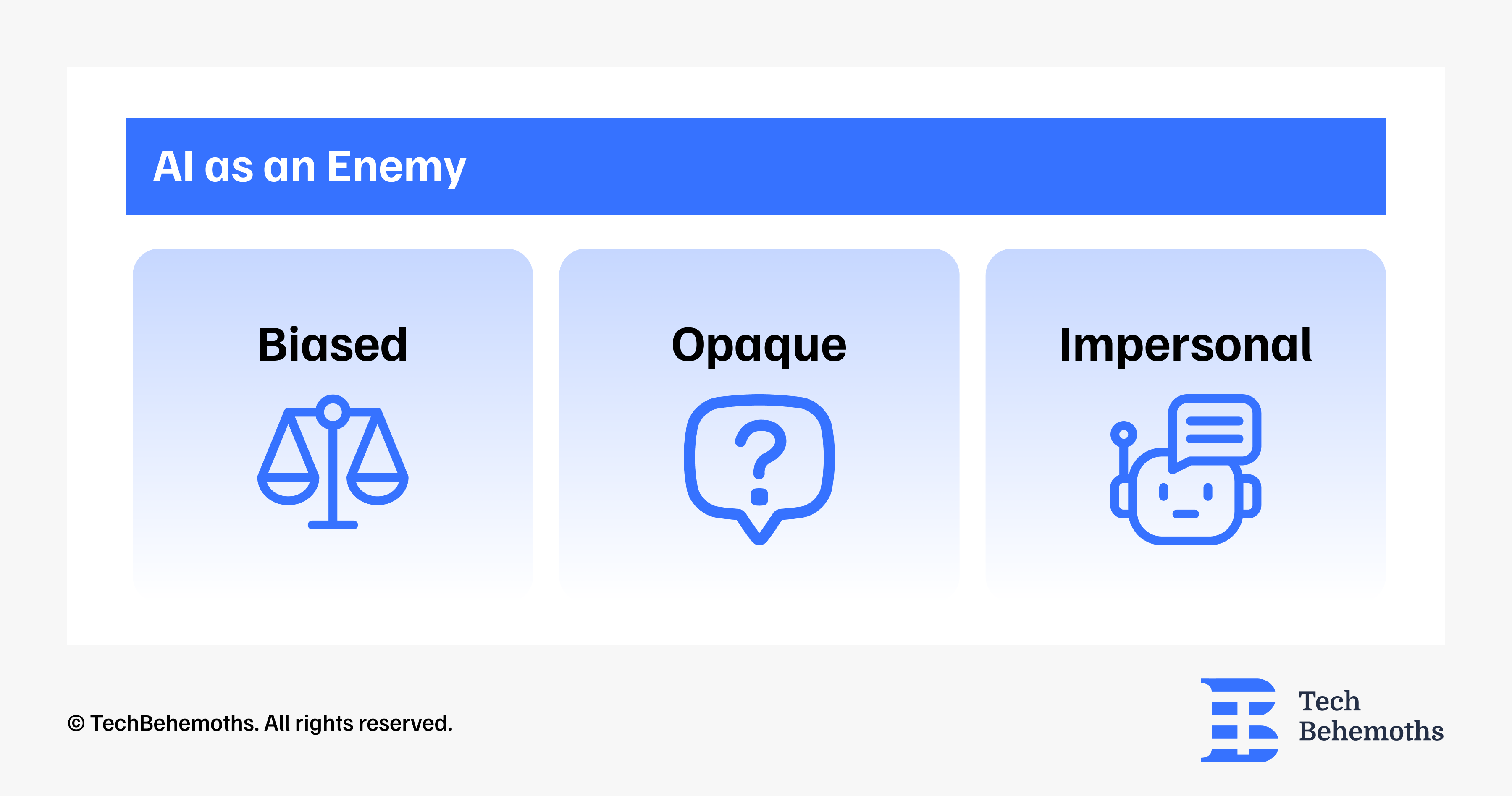 AI as an Enemy