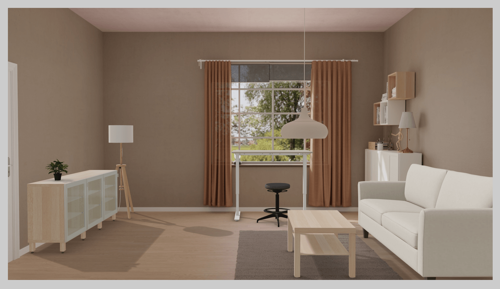IKEA AR/VR interface example