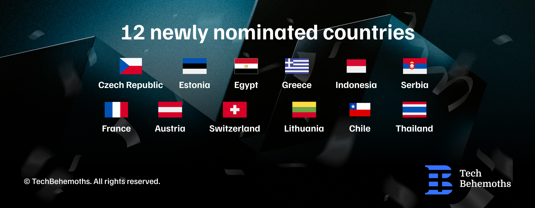 TB Awards 2024 newly countries 