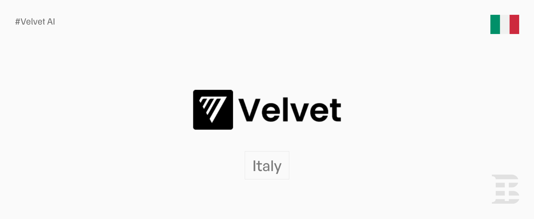 Velvet-AI