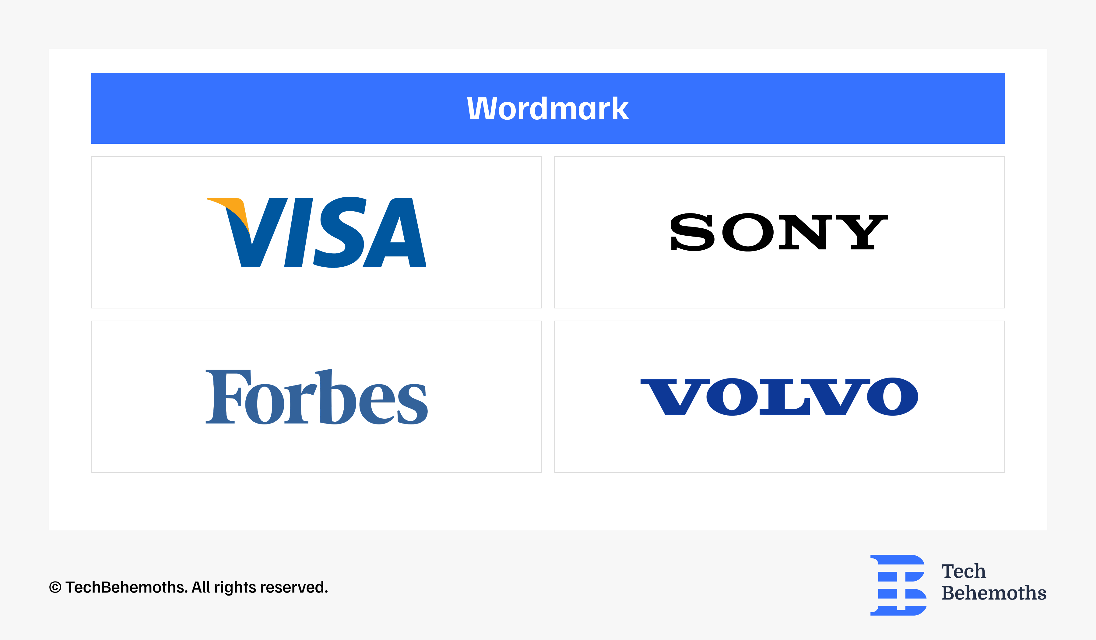 wordmark (text-based) logos