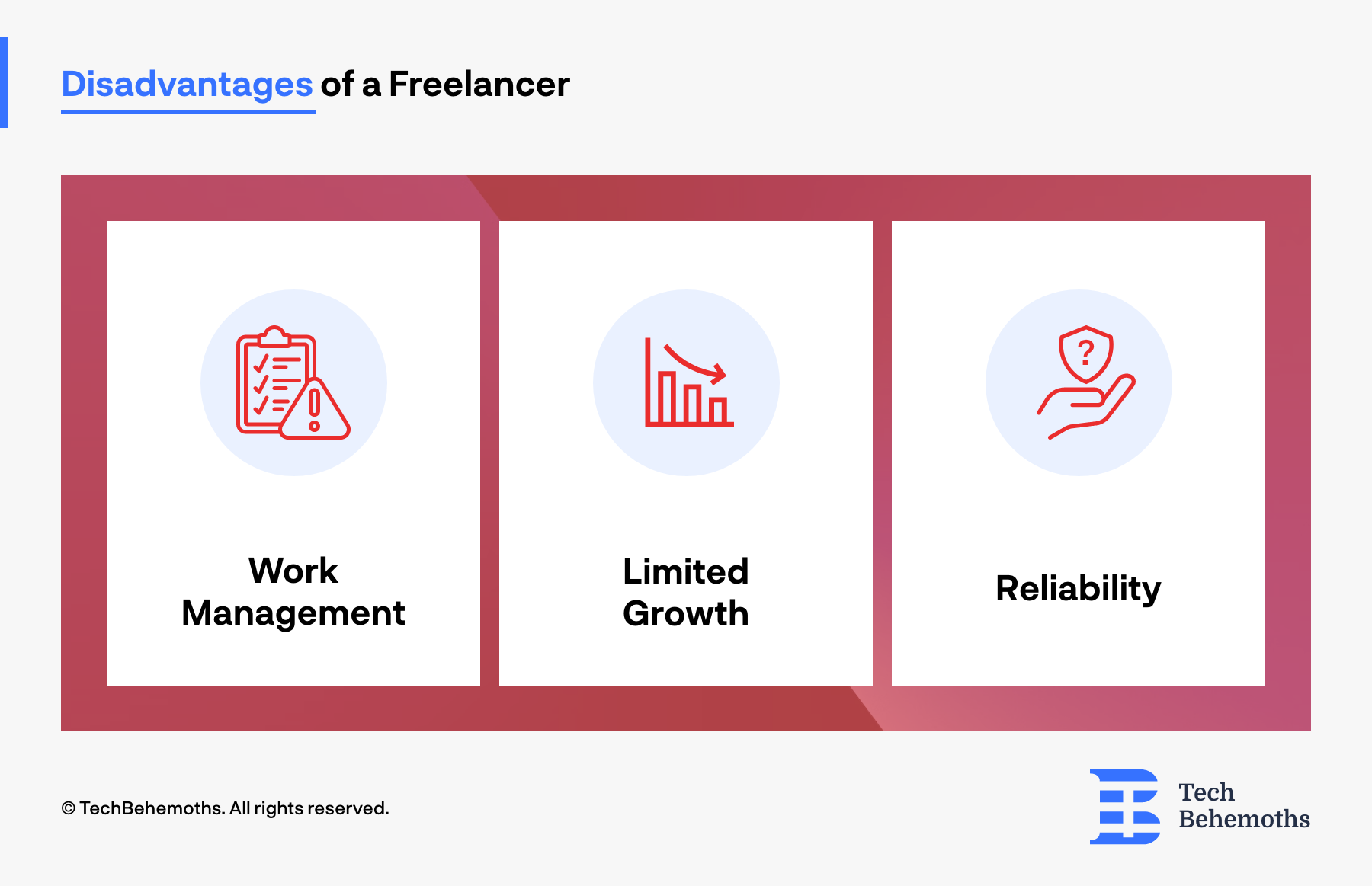 Disadvantages of Hiring a Freelancer