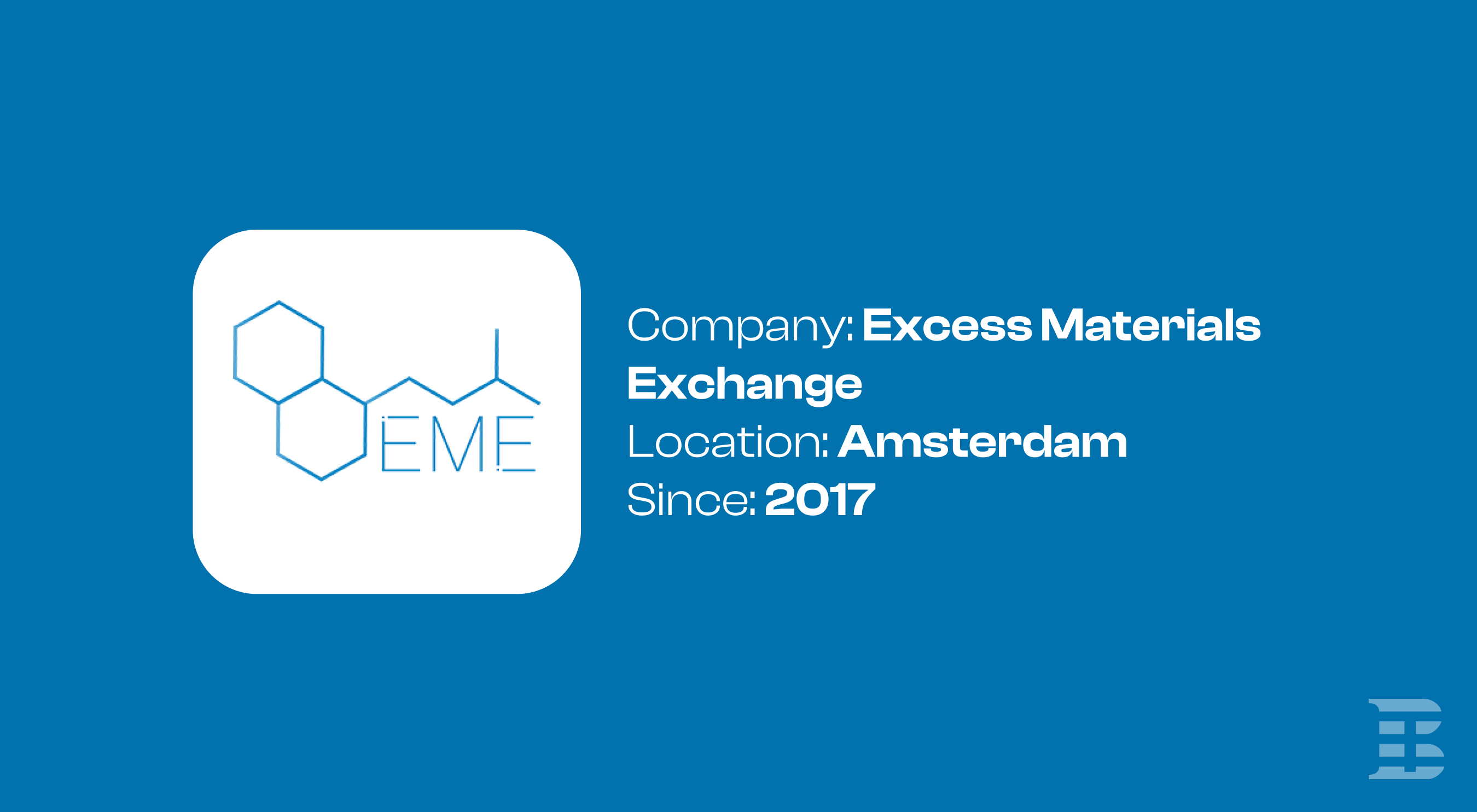 excess-materials-exchange-sustainable-tech-company
