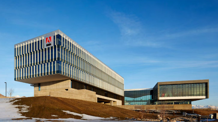 Adobe office in Utah, view from the outside