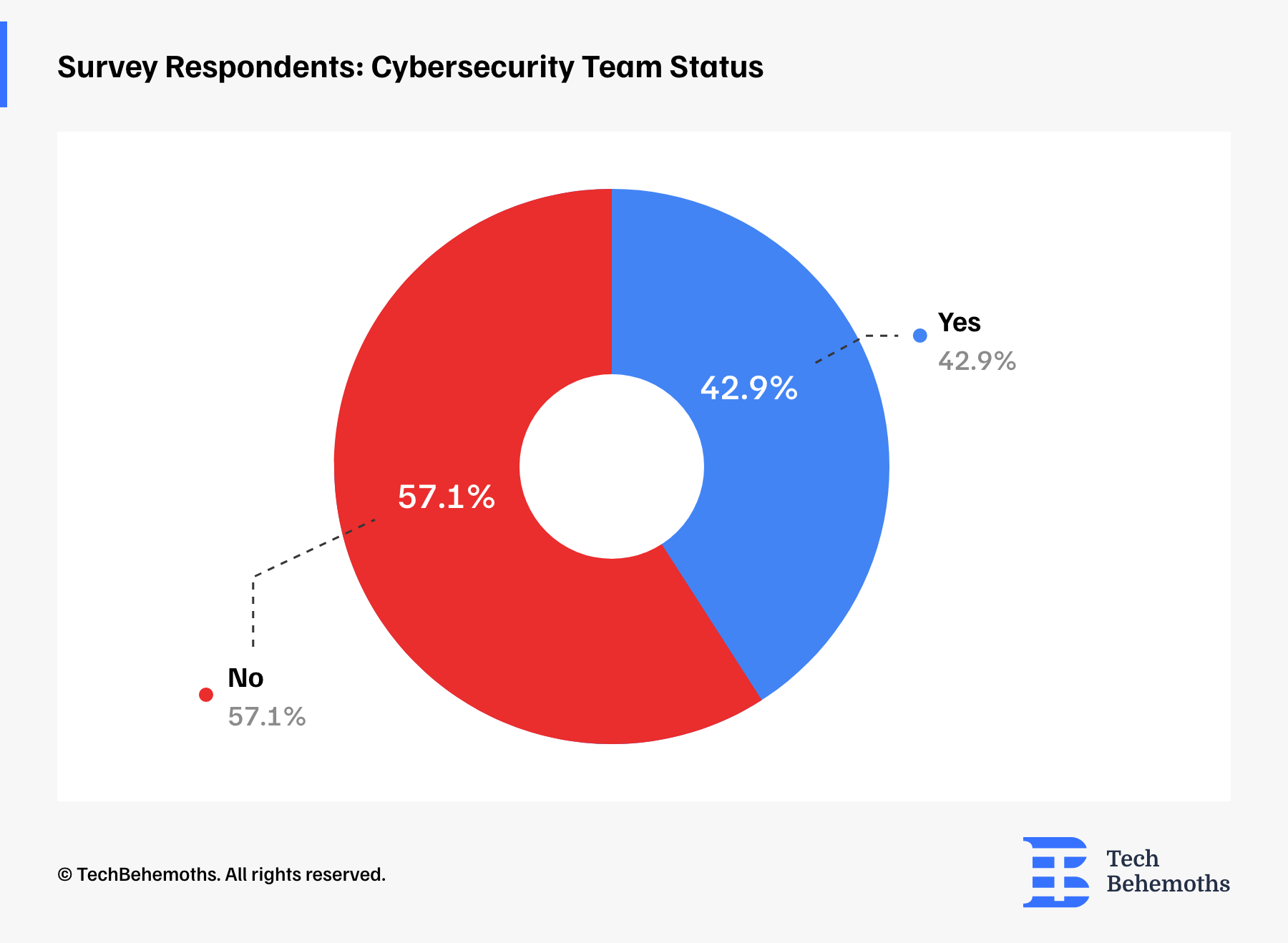 Survey Respondents: Cybersecurity Team Status